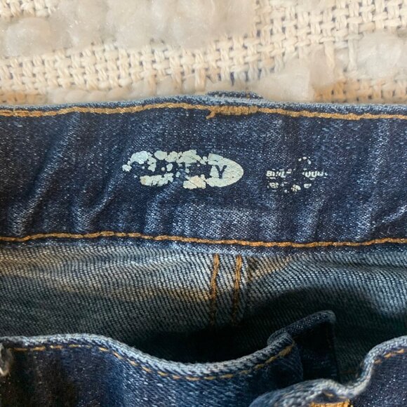 OLD NAVY MENS 34X32 BLUE JEANS TAPERED STRETCH CASUAL OUTDOOR (34X31) - Picture 14 of 15